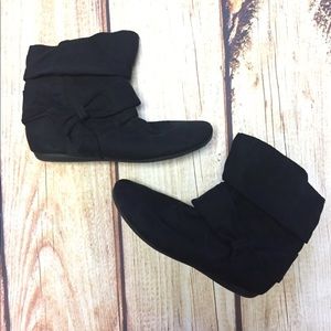 Report black booties